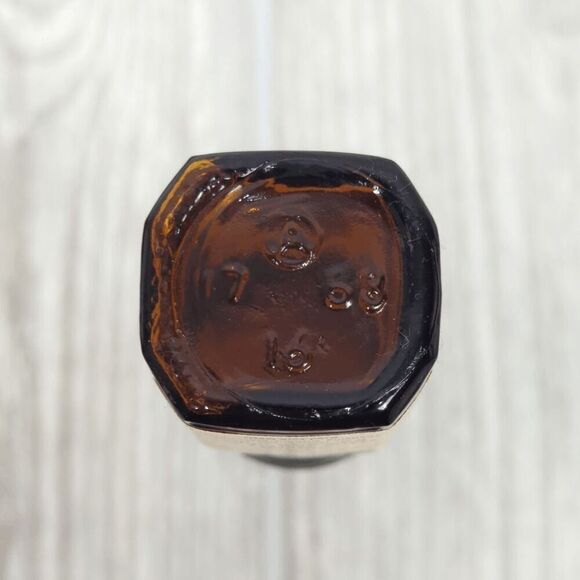 Vintage 1971 Squibb Pharmacy Nystatin Tablets Empty Glass Container - Picture 5 of 7